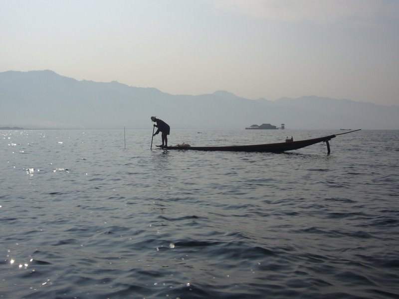 Travel - Myanmar - Inle Lake - First Boat Trip - Out onto the lake